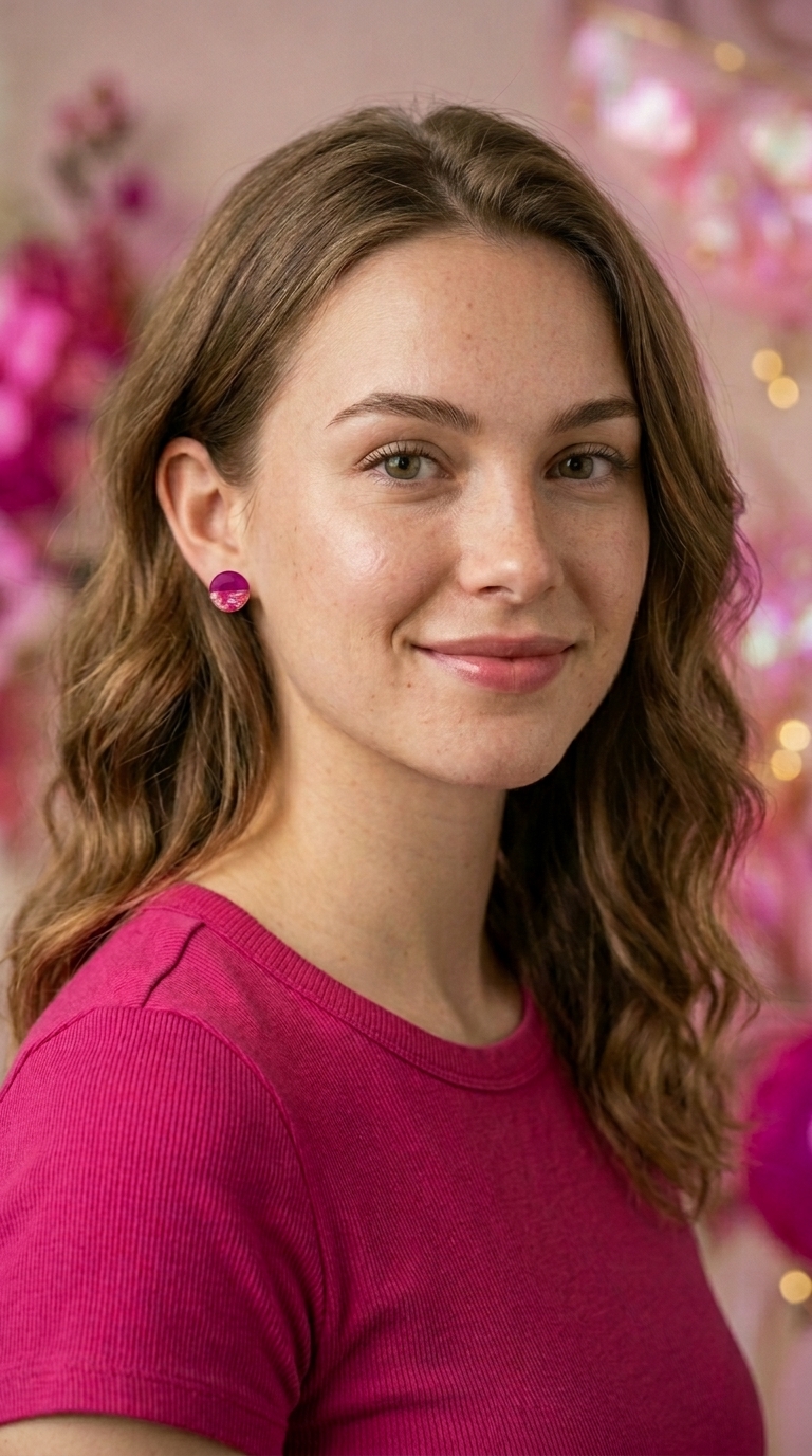Rose Petal Studs