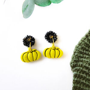 Halloween Pumpkin Earrings